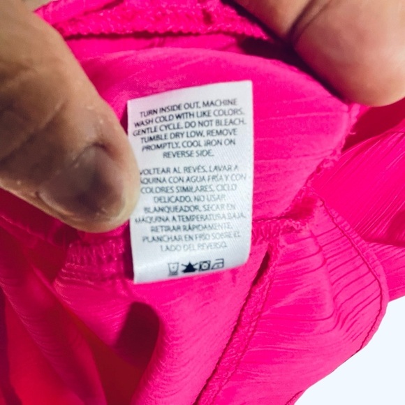 Wonder nation Pink Embroidered Girls Dress size XL 14-16 - Picture 5 of 8